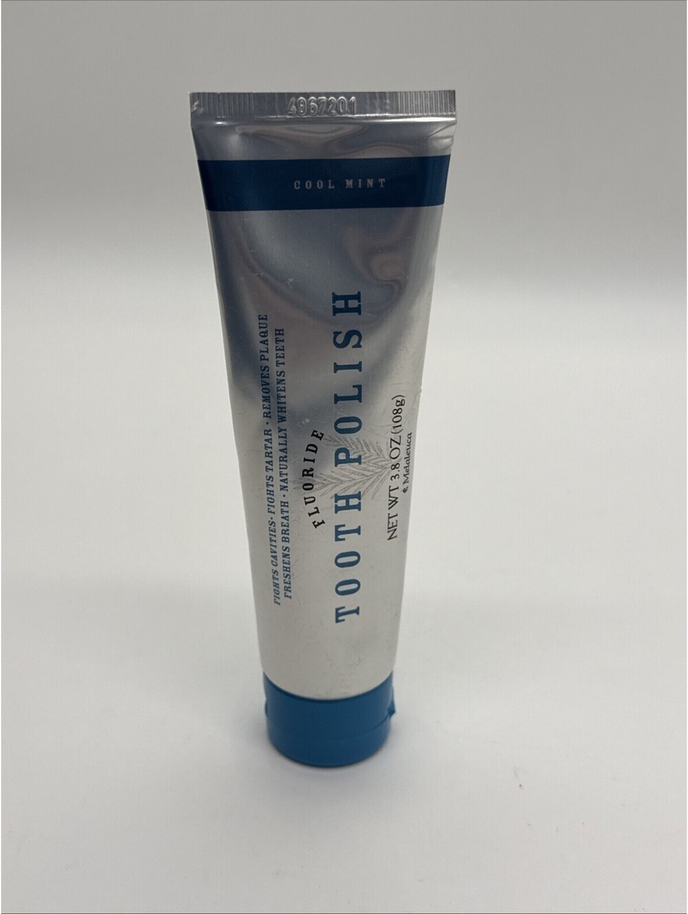Melaleuca Fluoride Tooth Polish Cool Mint 3.8 oz Exp 09/2027 New Sealed